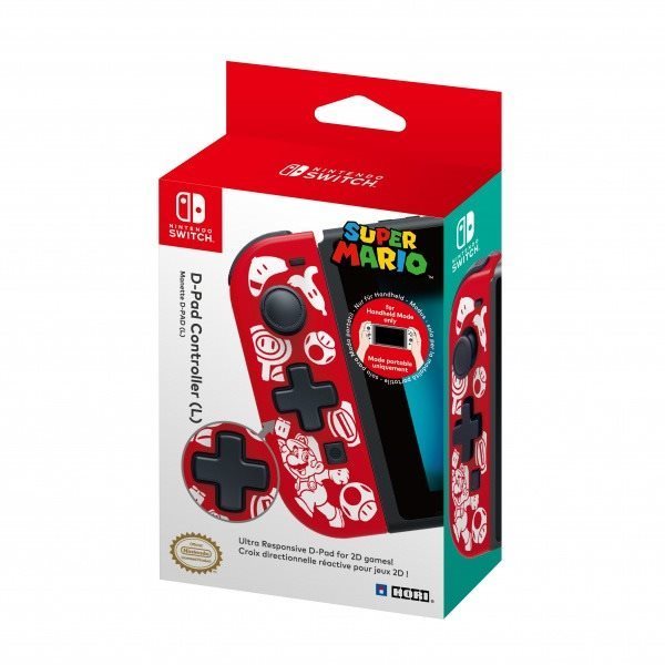 Hori D-Pad Controller - Super Mario - Nintendo Switch Gamepad