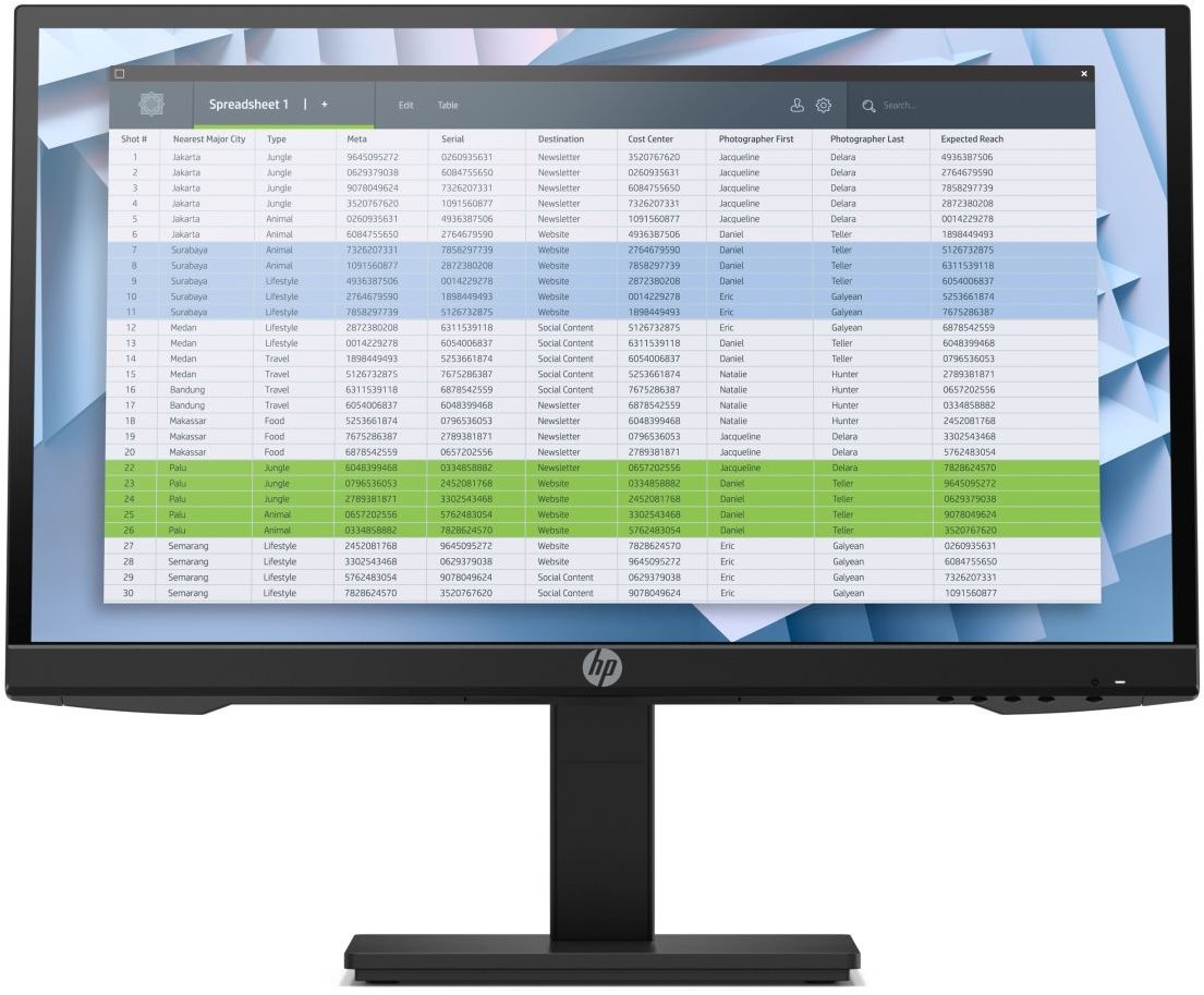 21.5" HP P22h G4 LCD Monitor