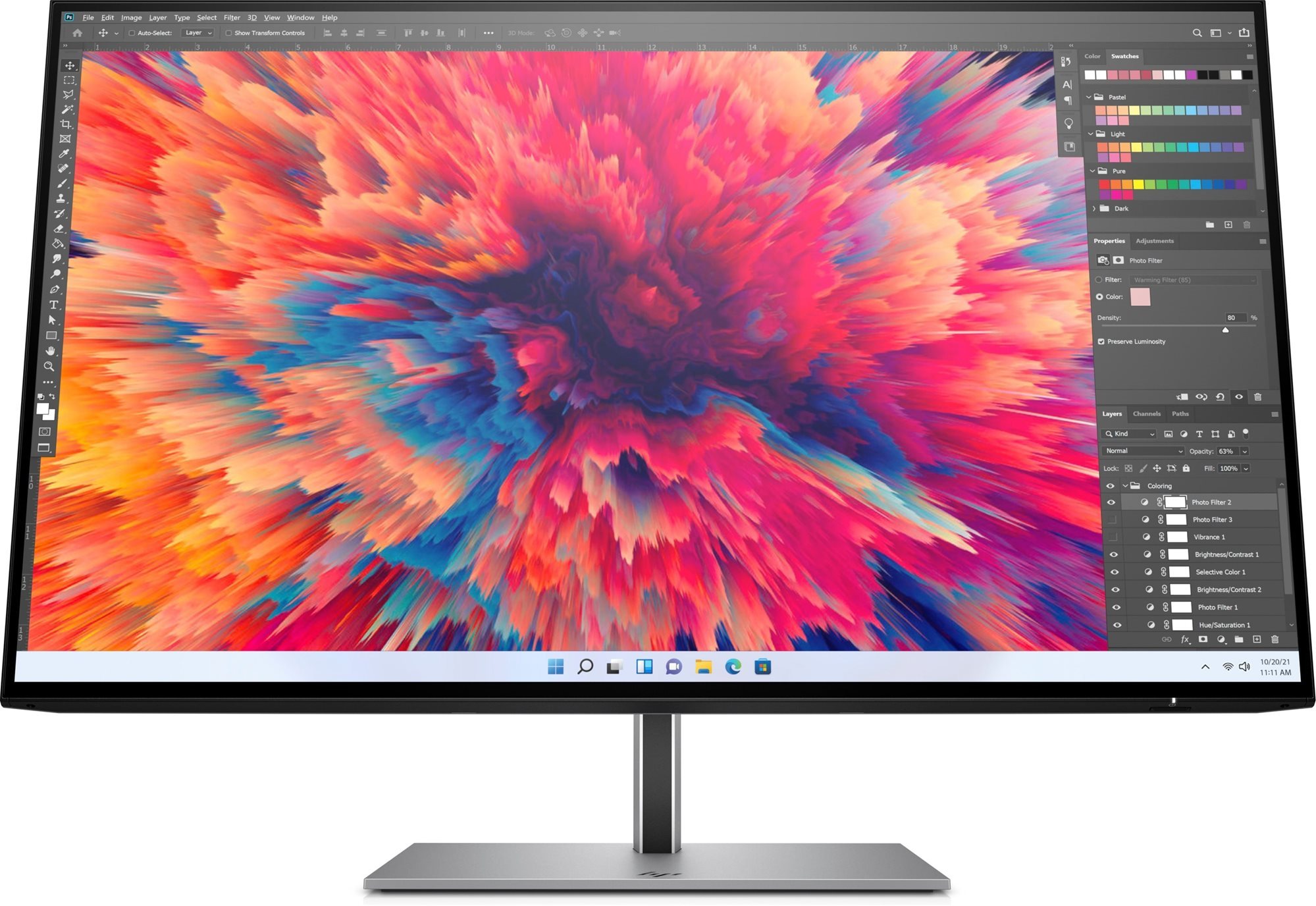 23,8" HP Z24q G3 LCD monitor