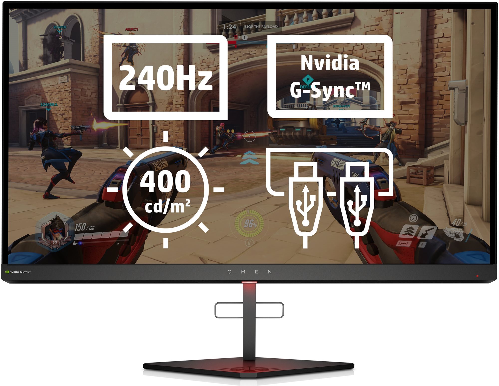 24.5" OMEN X 25 LCD Monitor
