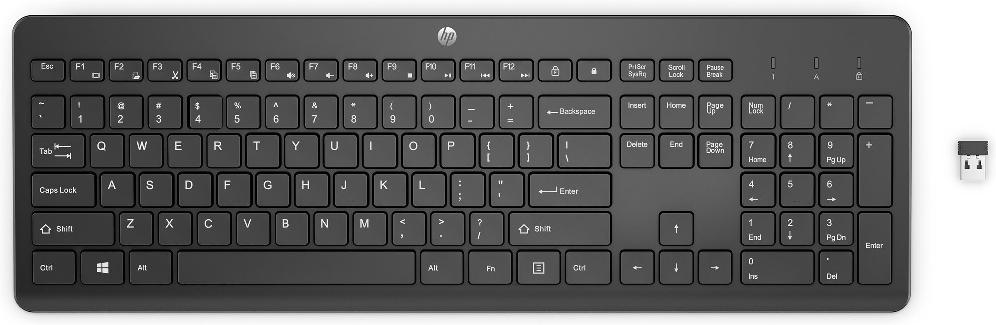 HP 230 Wireless Keyboard – CZ Klávesnica
