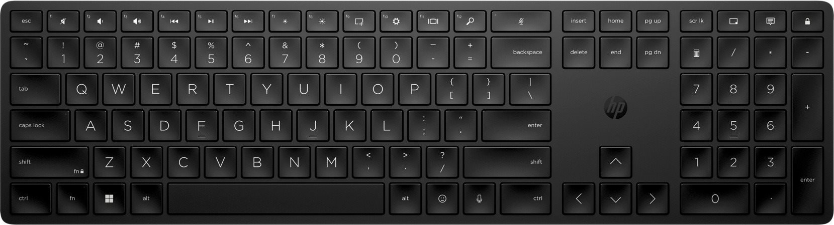 HP 450 Wireless Keyboard - CZ/SK Klávesnica