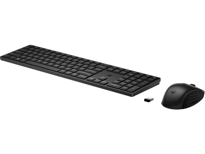 HP 650 Wireless Keyboard & Mouse White – CZ Set klávesnice a myši