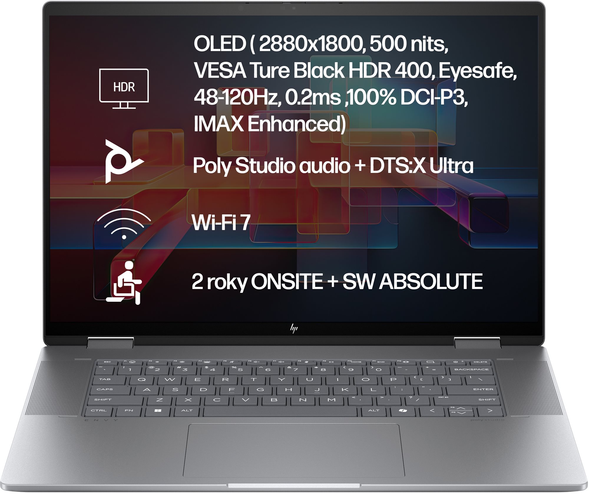HP ENVY x360 16-ad0900nc Meteor silver Notebook