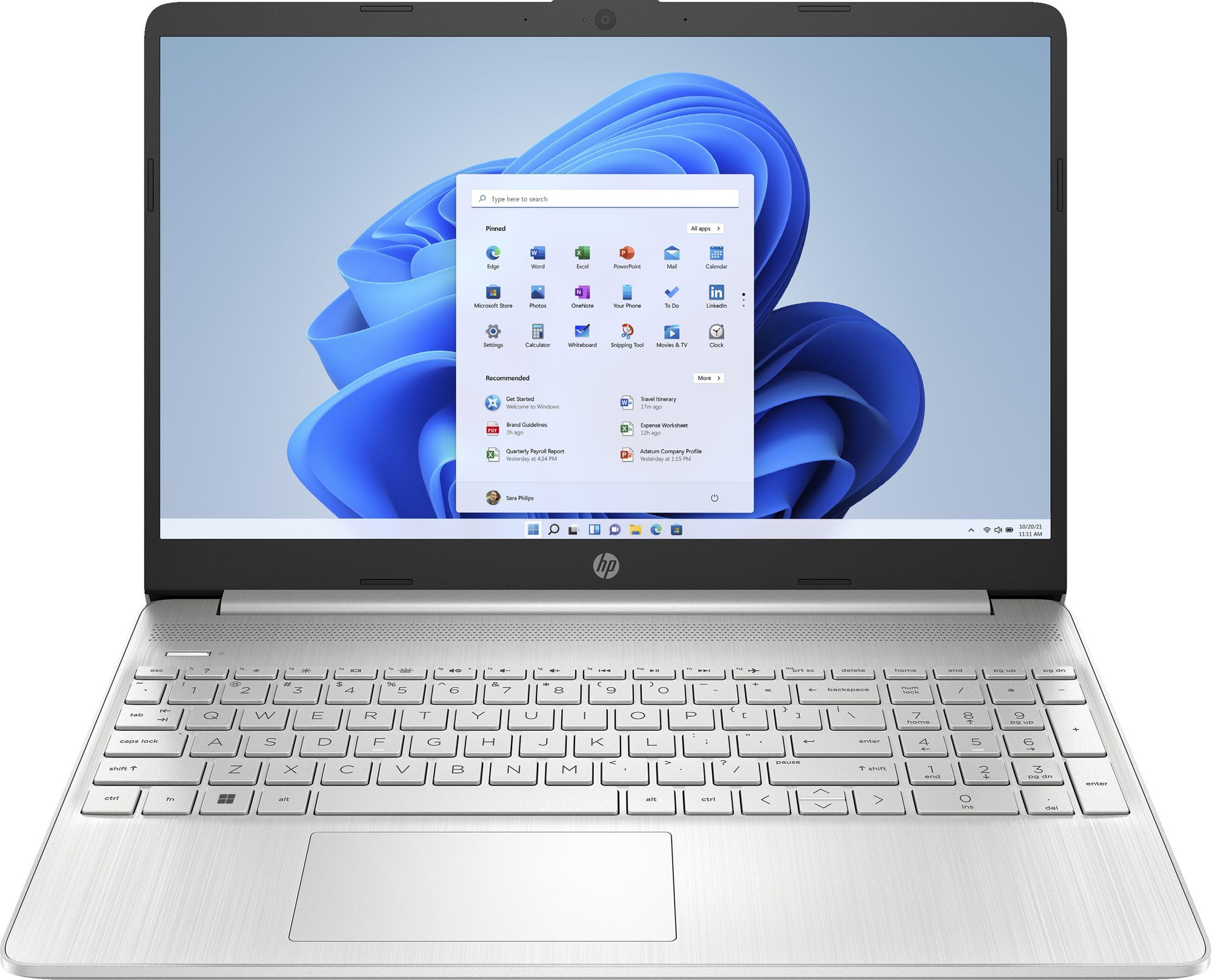 HP 15s-eq2932nc Silver Notebook