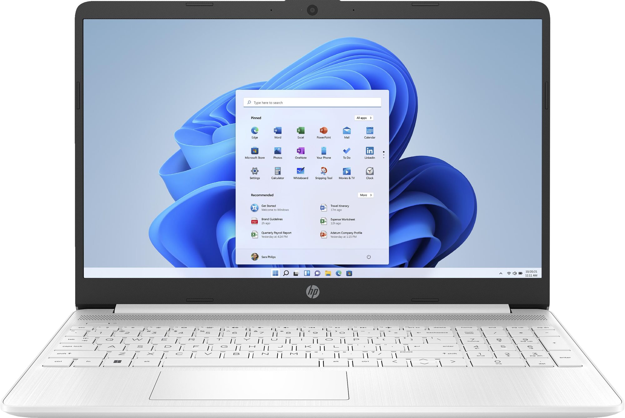 HP 15s-fq5023nc White Notebook
