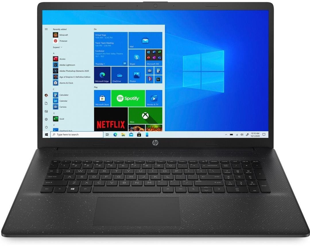 HP 17-cp0010nc Jet Black Notebook