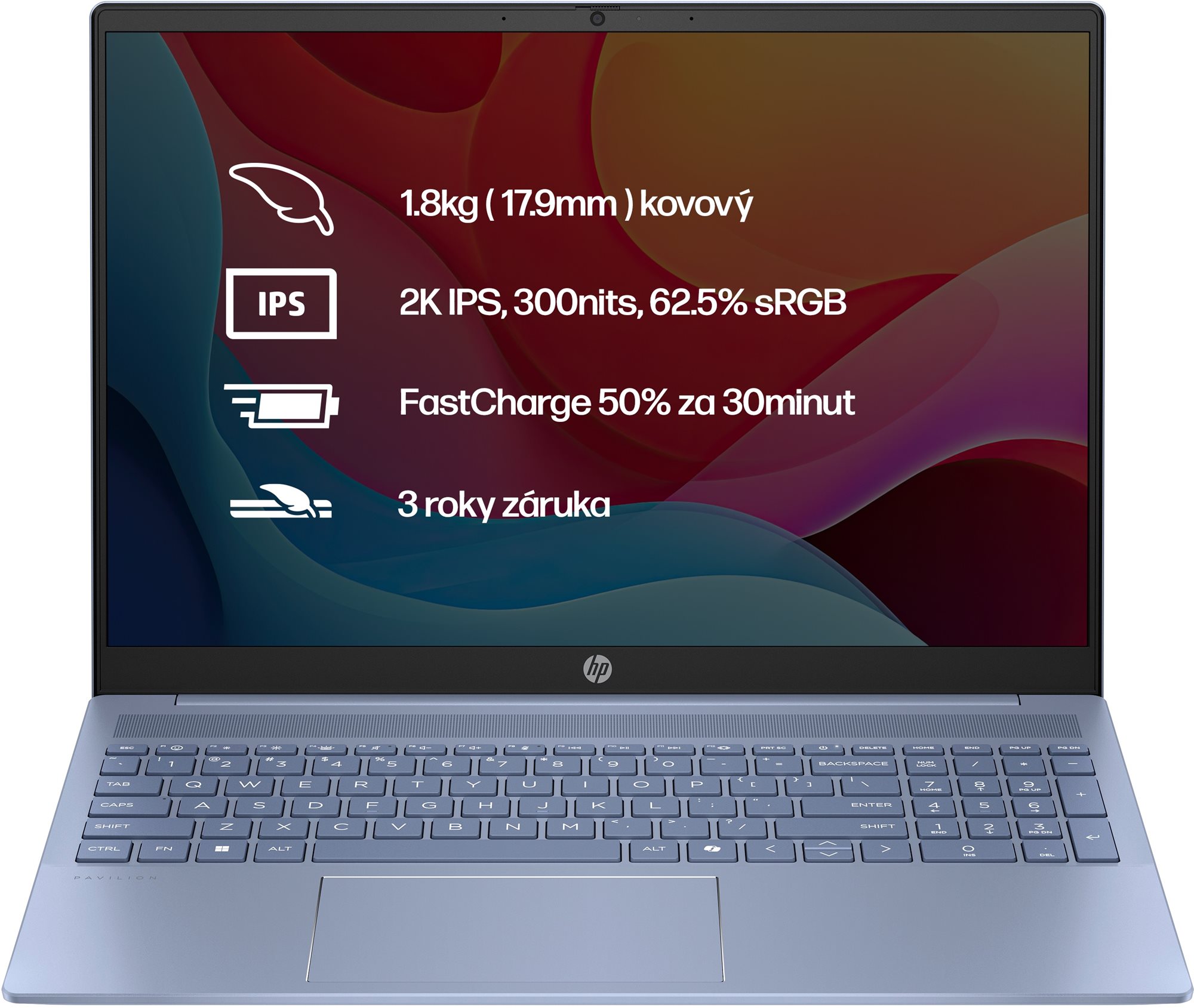 HP Pavilion 16-ag0001nc Sky blue Notebook