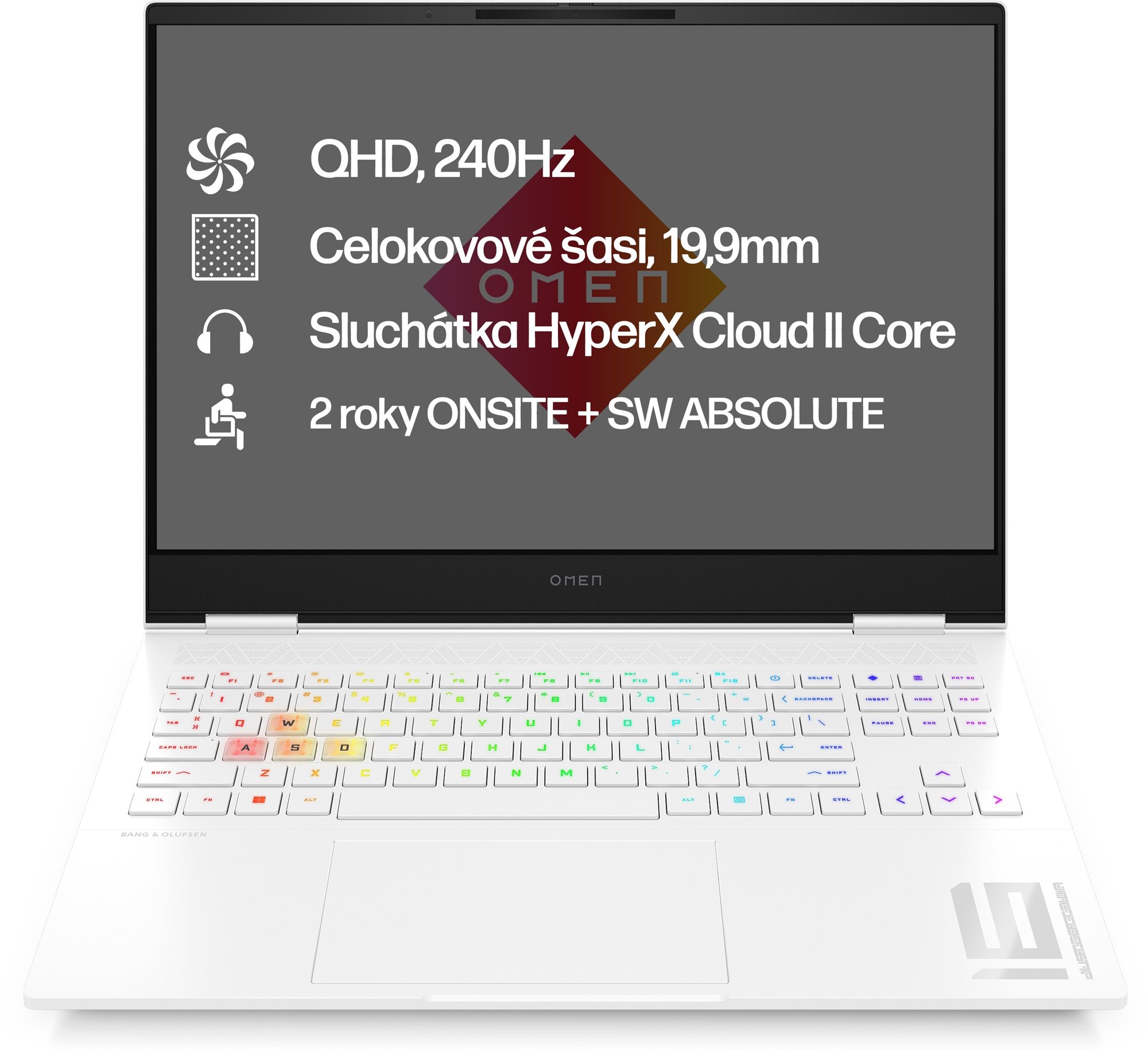OMEN Transcend 16-u0900nc Ceramic White Herný notebook