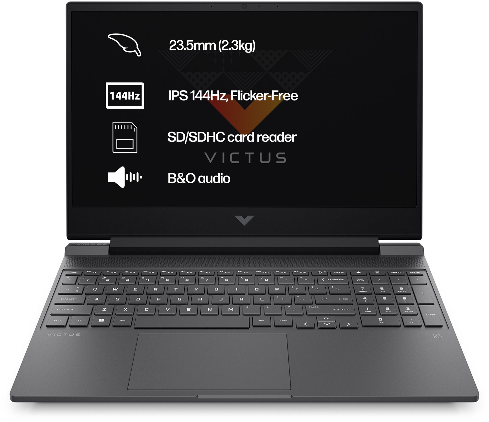 VICTUS by HP 15-fa0931nc Black Herný notebook