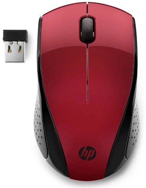 Souris sans fil HP 220 Sunset Red Souris