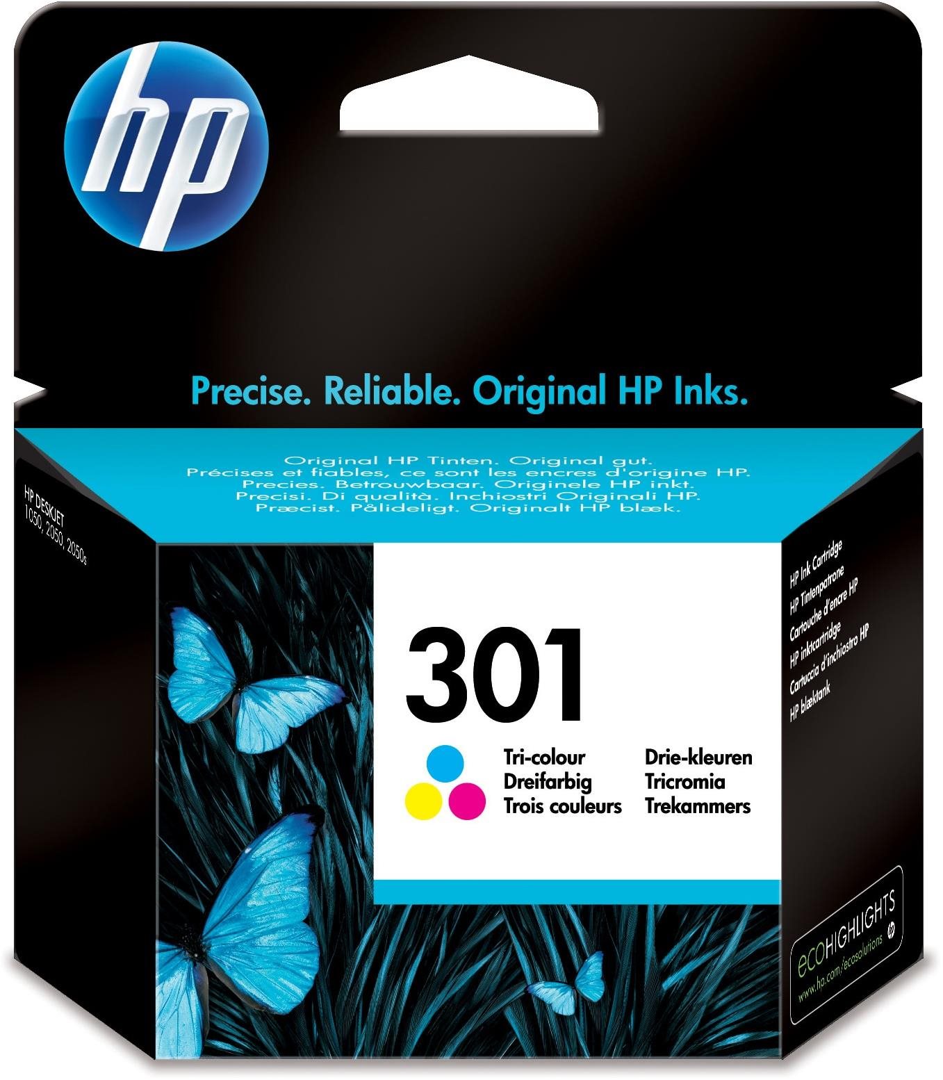 HP INK CARTRIDGE NO 301 C/M/Y Druckerpatrone