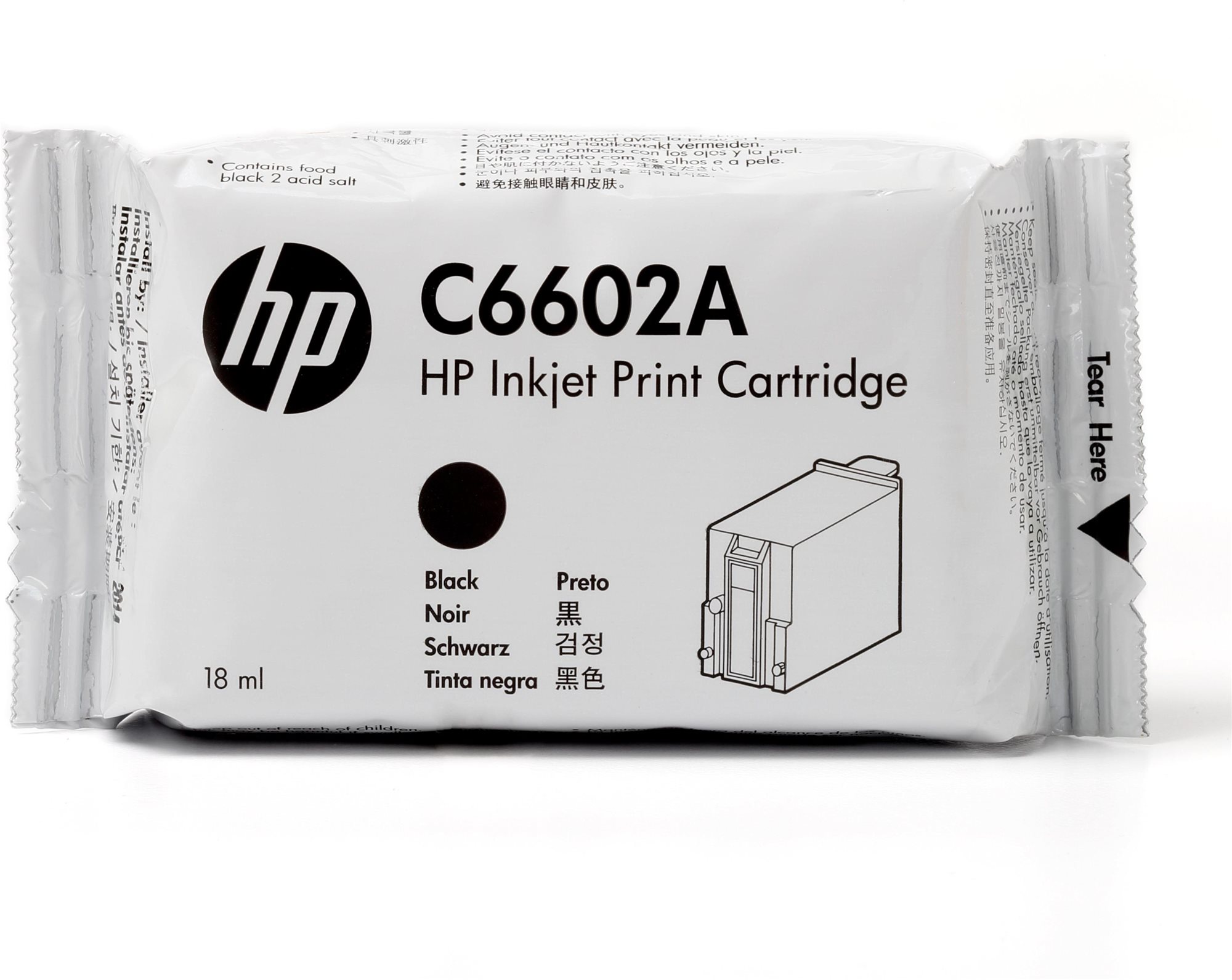HP INKJET PRINT CARTRIDGE BLACK TIJ 1.0 Druckerpatrone
