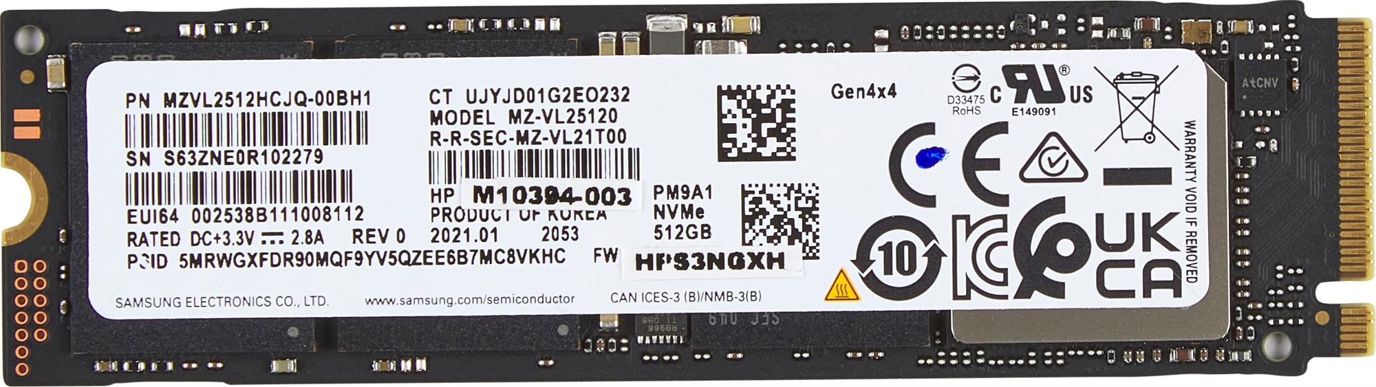 HP 5R8X9AA#ABB SSD-Festplatte SSD-Festplatte