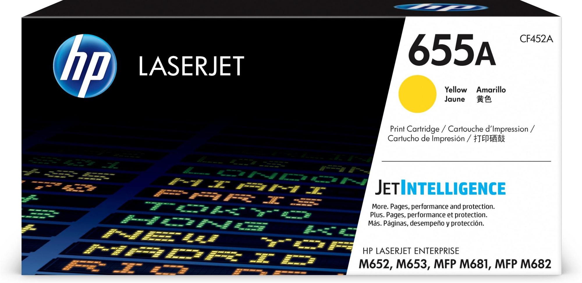HP LASERJET TONER CRTG 655A YELLOW Toner