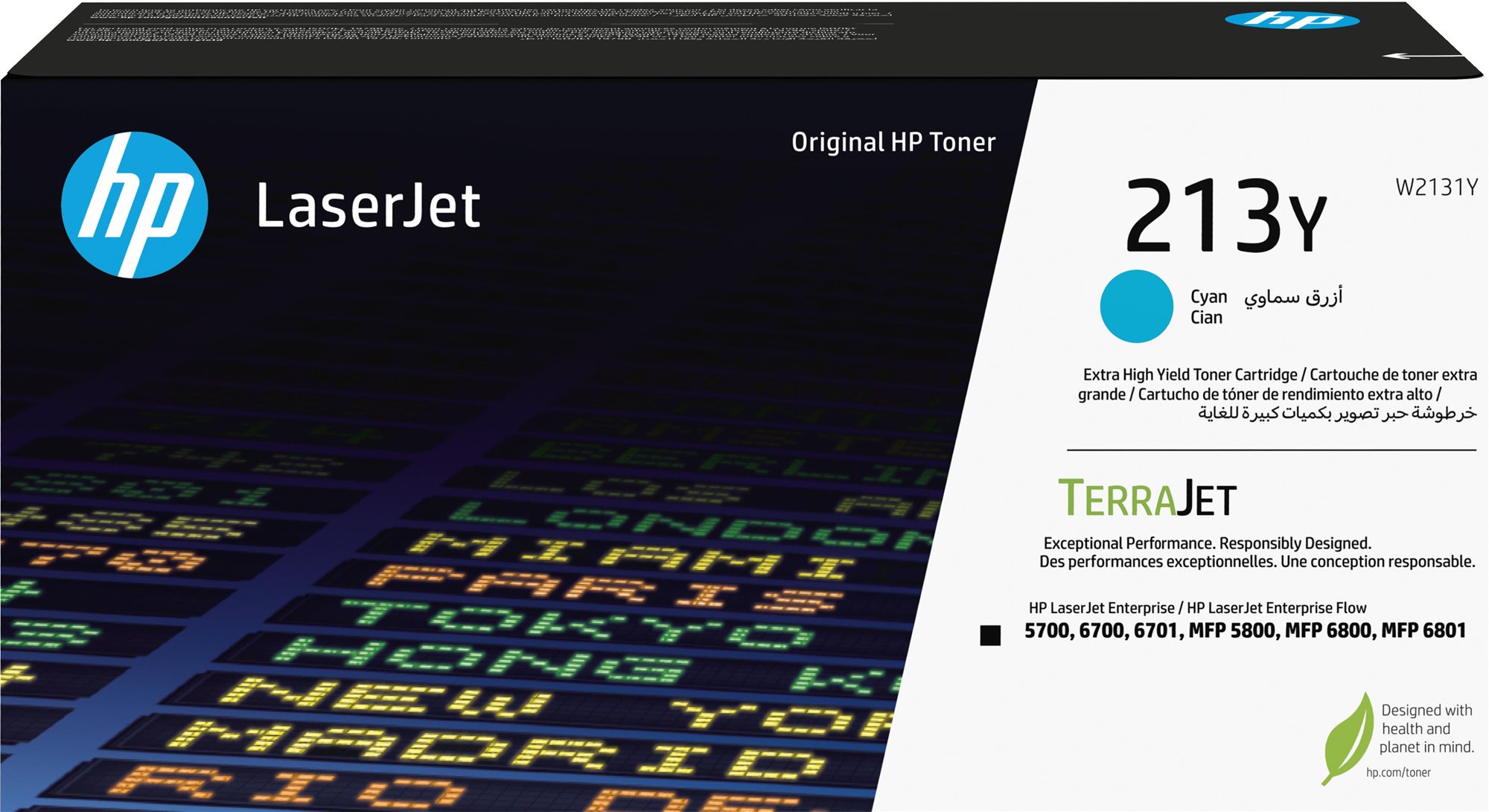 HP 213Y CYN ORIGINAL LASERJET TONER CRTG Toner
