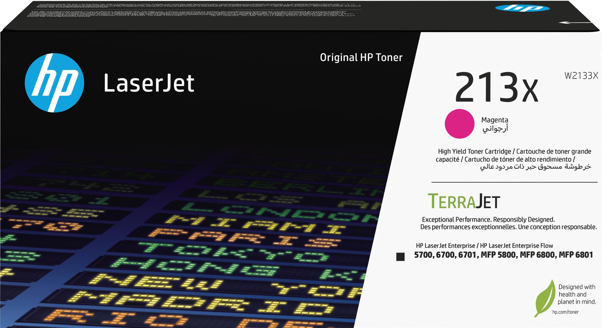 HP 213X MGN ORIGINAL LASERJET TONER CRTG Toner