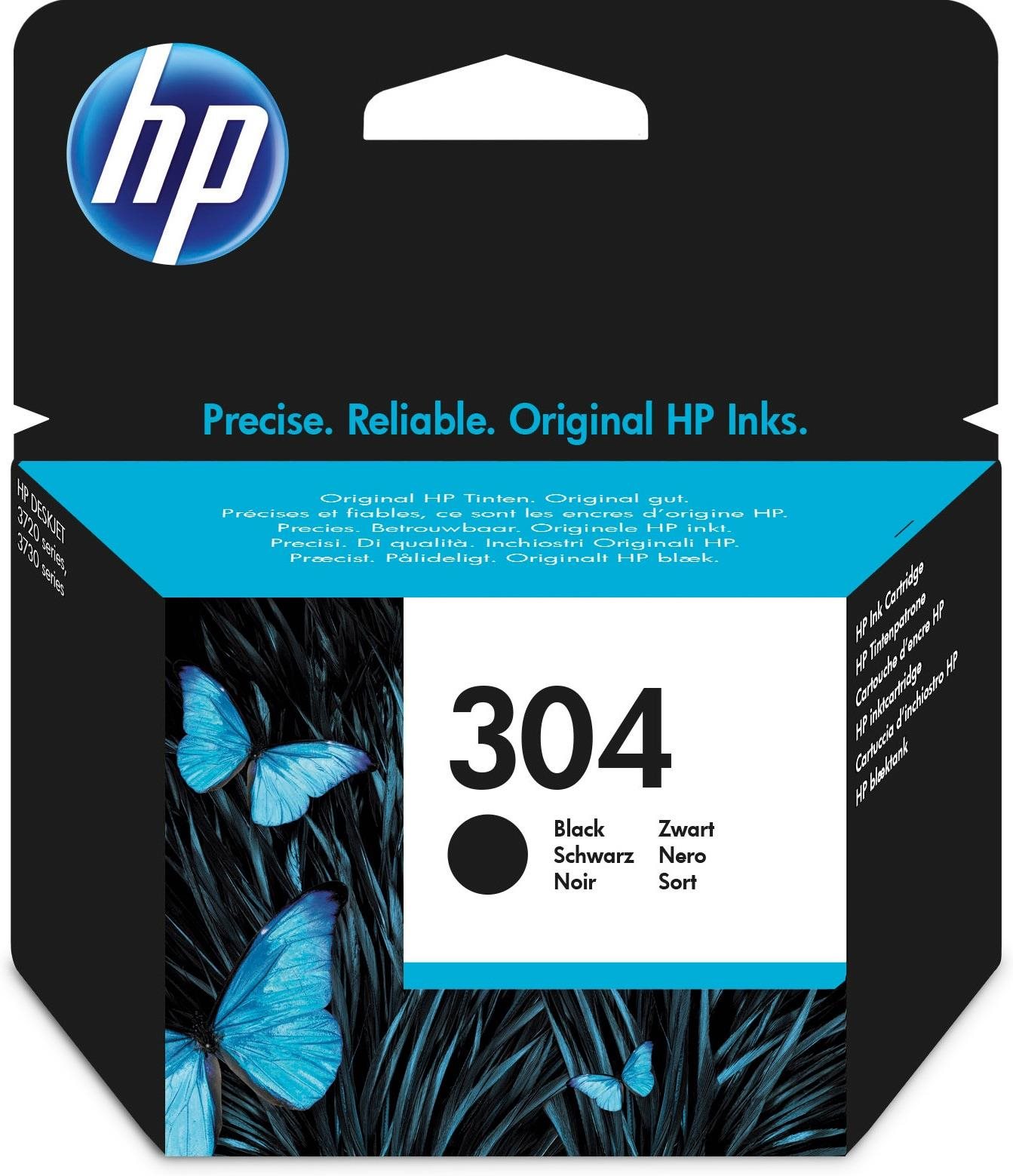 HP INK CARTRIDGE NO 304 BLACK Druckerpatrone