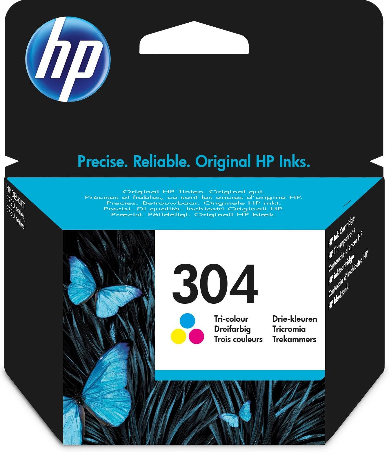 HP INK CARTRIDGE NO 304 TRI-COLOR Druckerpatrone