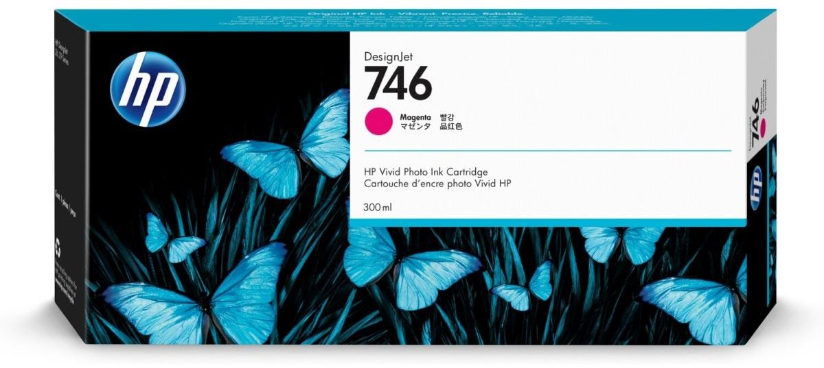 HP 746 300-ML MAGENTA INK CARTRIDGE Druckerpatrone