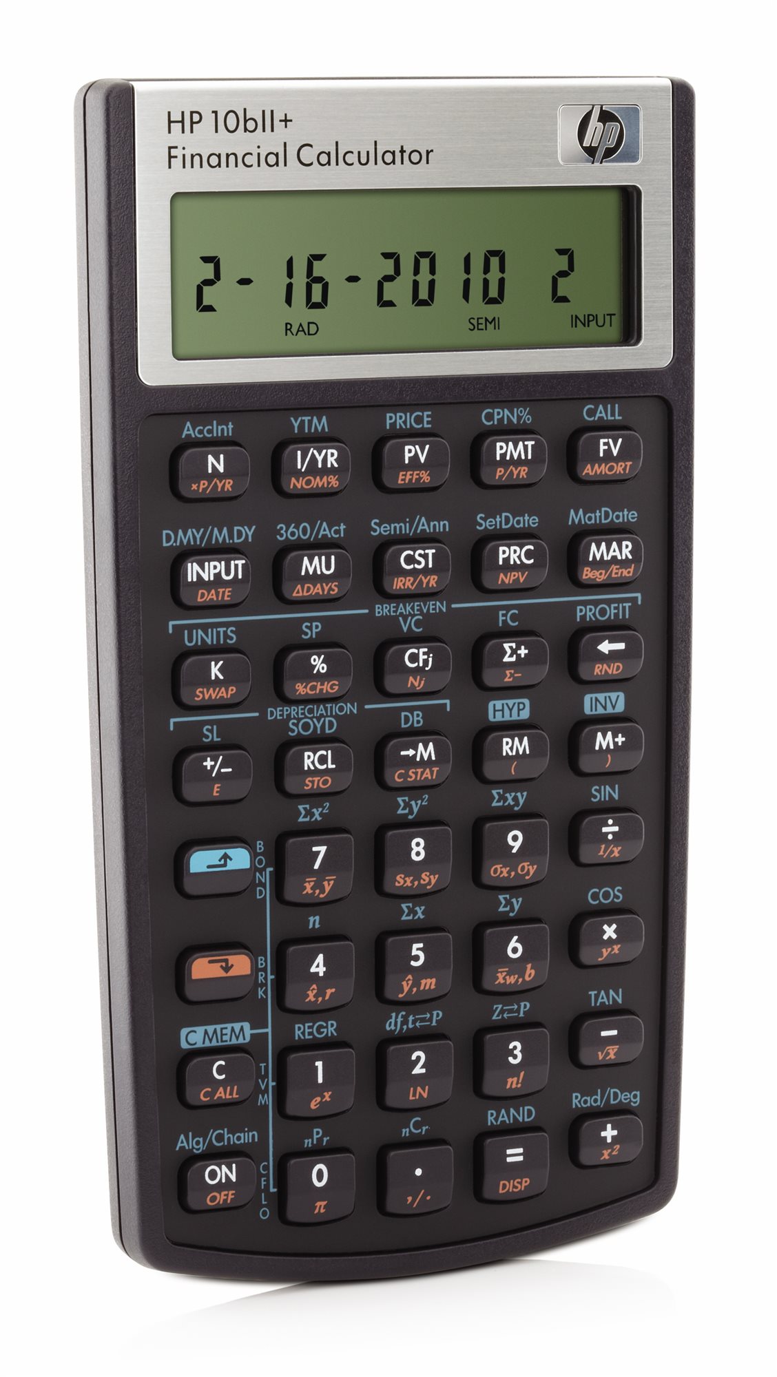 HP 10bll+ Kalkulačka