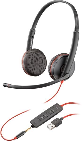 HP Poly Blackwire 3225 USB-A Headset Kopfhörer