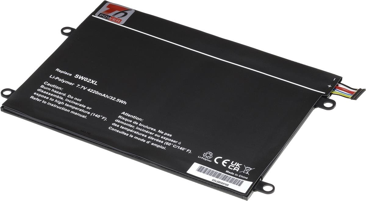 T6 Power pre HP X2 210 G2 Tablet, Li-Poly, 4220 mAh (32 Wh), 7,7 V...