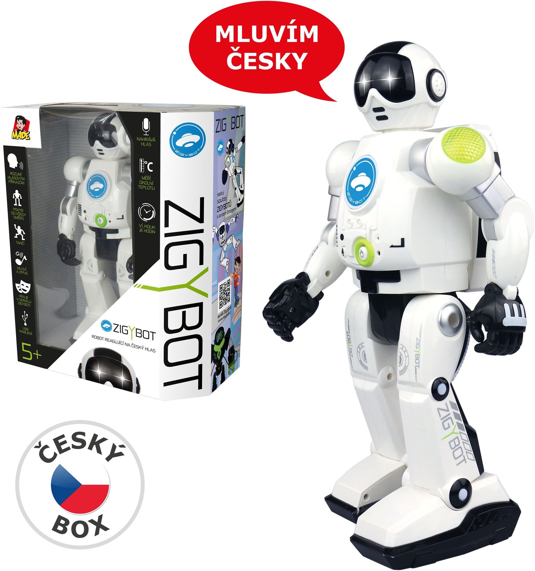 MaDe Zigy s funkciou času Robot