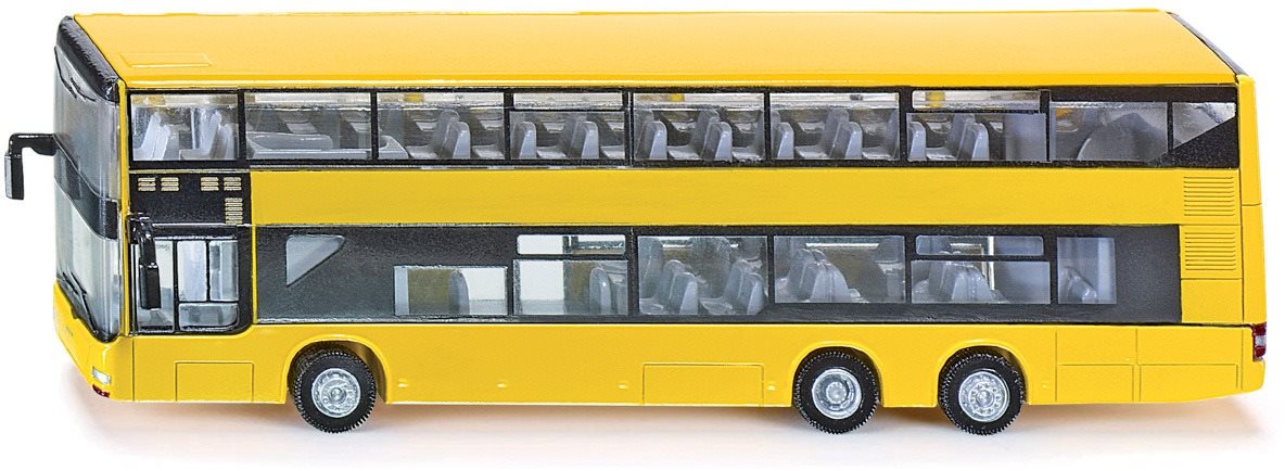 Siku Super – Dvojposchodový linkový autobus MAN Kovový model