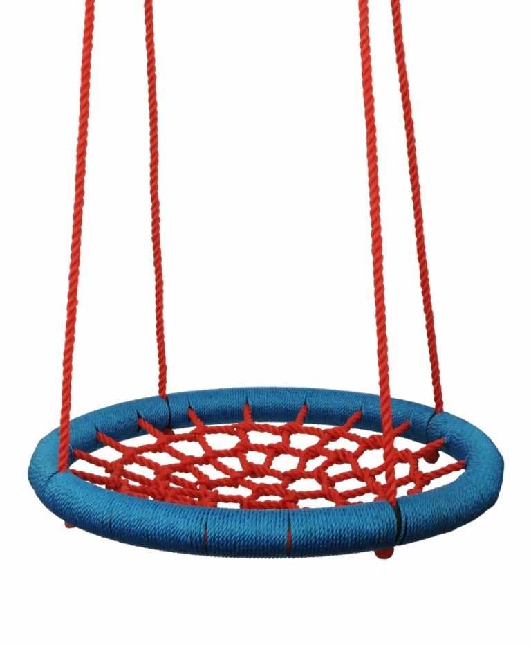 Woody Hojdací kruh (modro-červený) Hojdačka