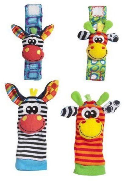 Playgro különleges zoknik és karkötők Csörgő