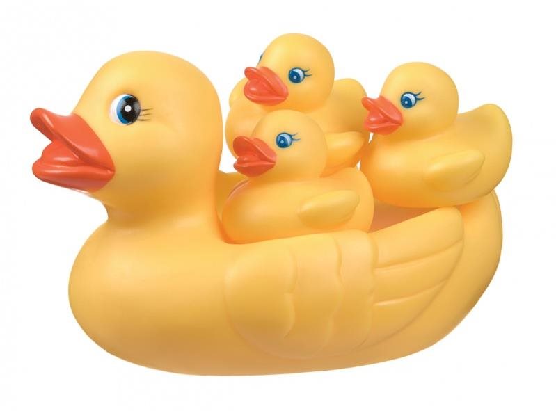 Playgro Kačacia rodinka do vane Kačička