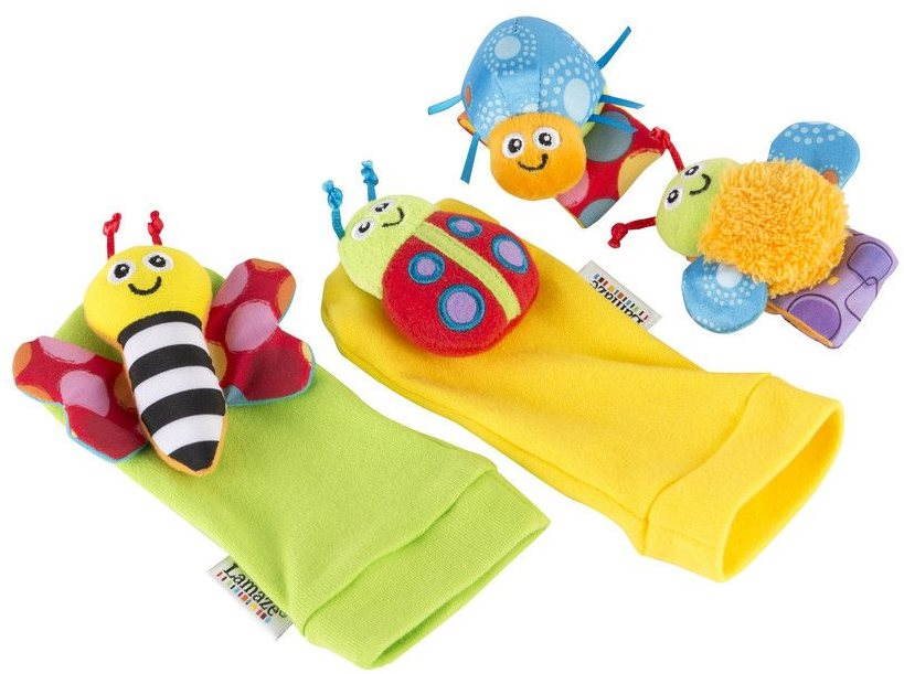 Lamaze – Hrkálkové ponožky a náramky Hrkálka