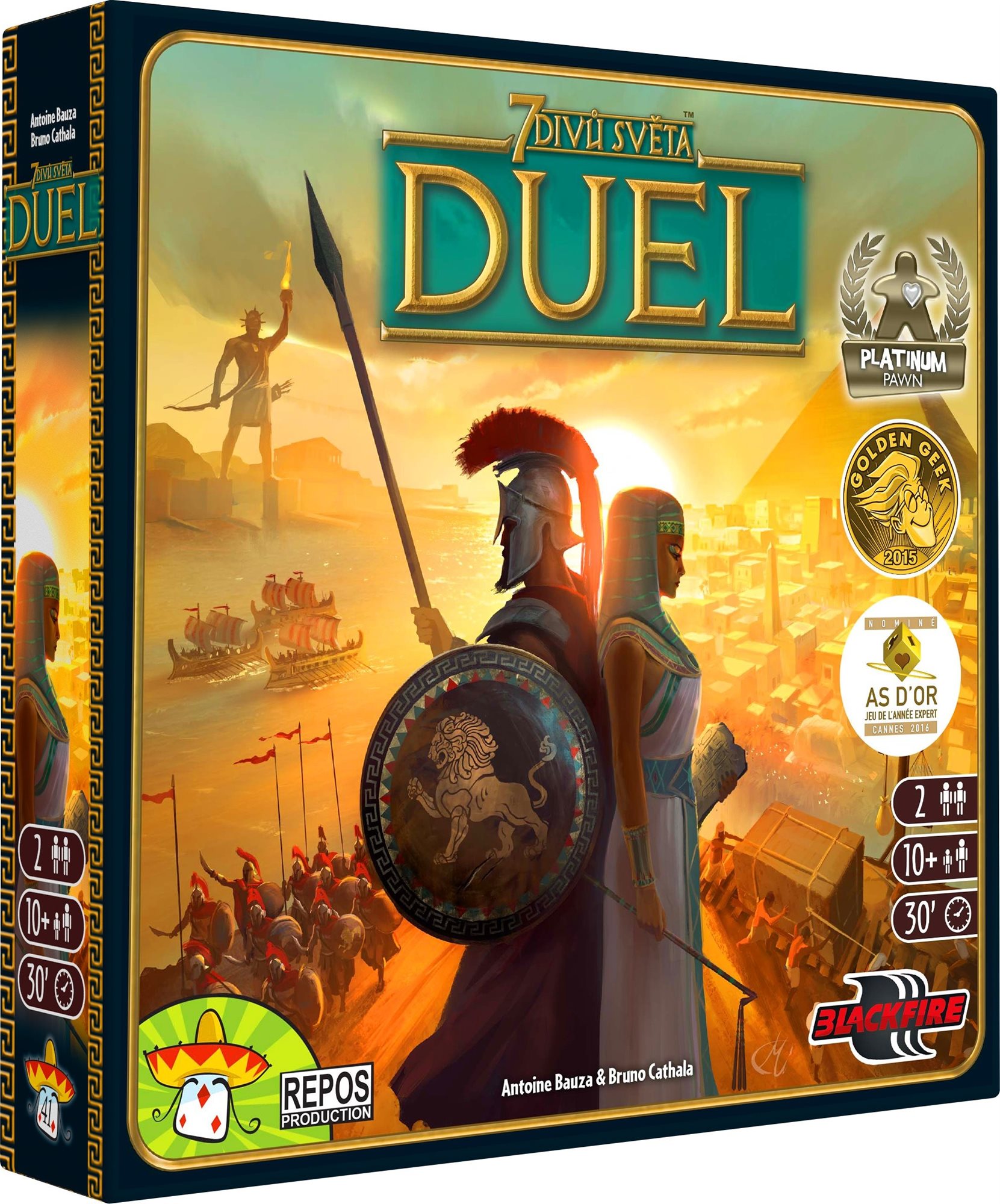 7 Divů světa – DUEL Společenská hra