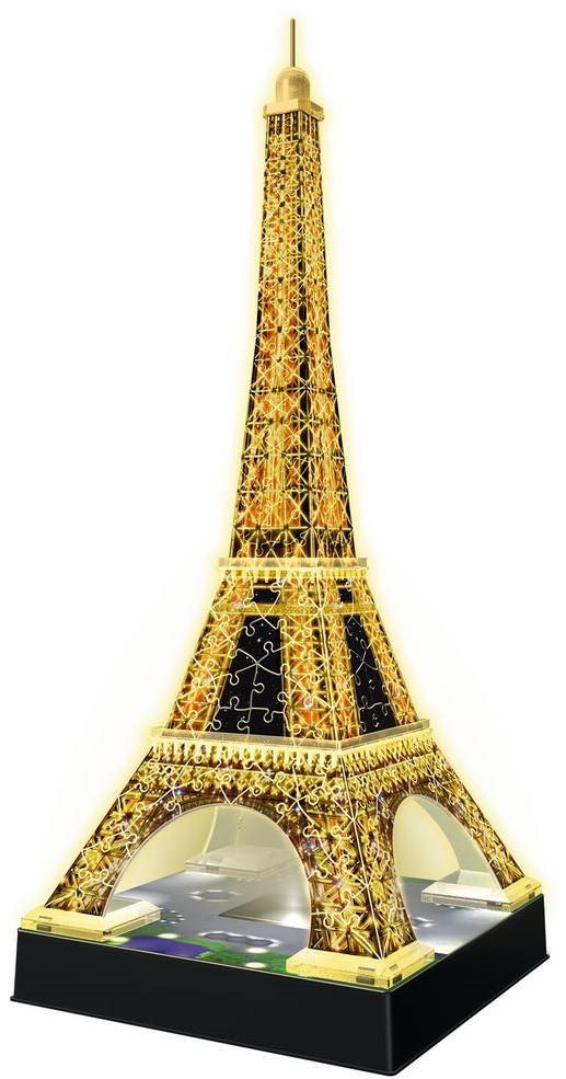 Ravensburger 3D 125791 Tour Eiffel (édition de nuit) Puzzle 3D