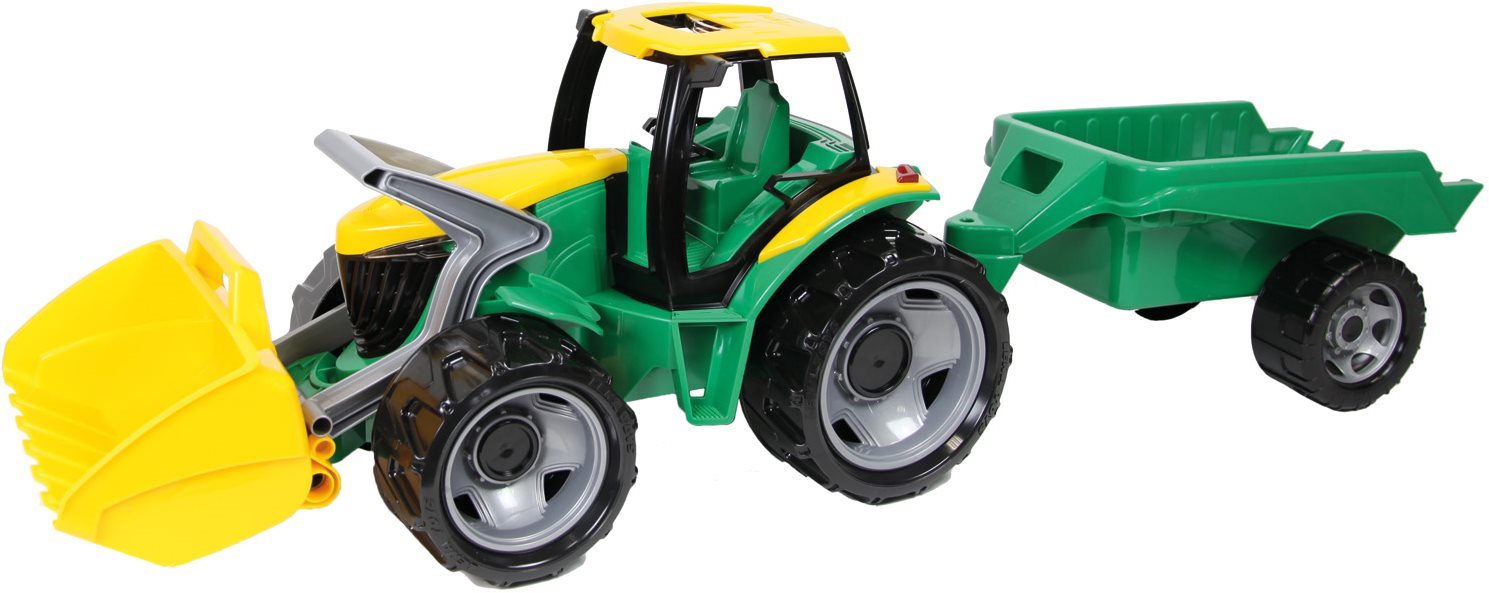 Lena Traktor s lyžicou a prívesom Auto