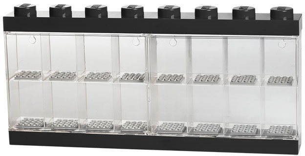 LEGO Collector Box with 16 Figurines - Black Building Set