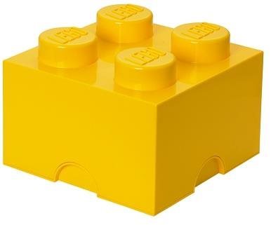 LEGO Úložný box 250 x 250 x 180 mm - žltý Úložný box