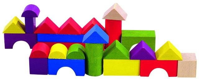 Detoa colour kit Wooden Blocks