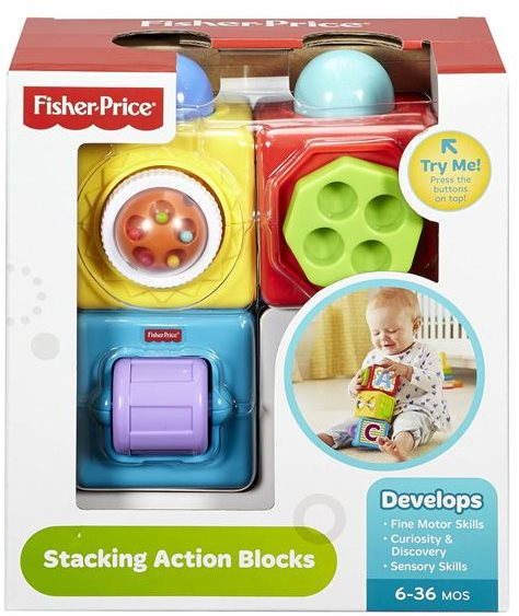 Fisher-Price Akčné kocky Kocky pre deti