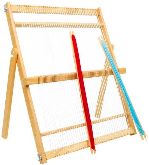 Tkáčsky stav maxi Šitie pre deti