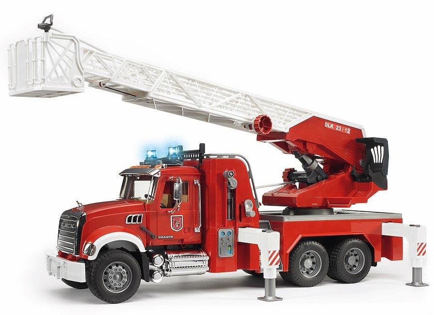 Bruder 2821 Mack Granit Hasičské auto Auto