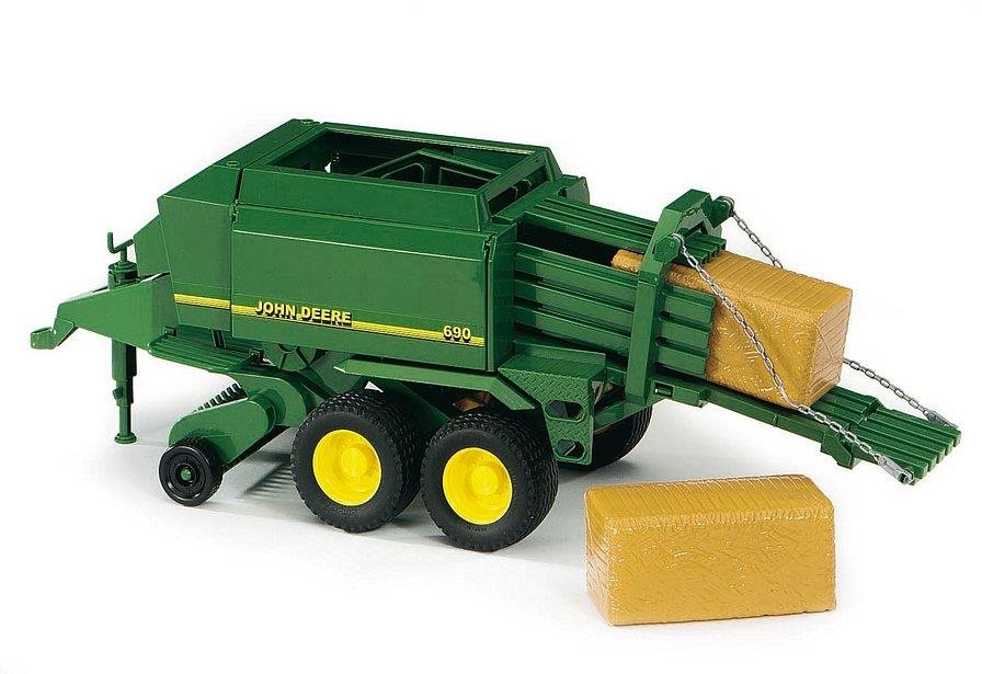 Bruder 2017 Balíkovač slamy John Deere Rozšírenie pre autá, vlaky,...
