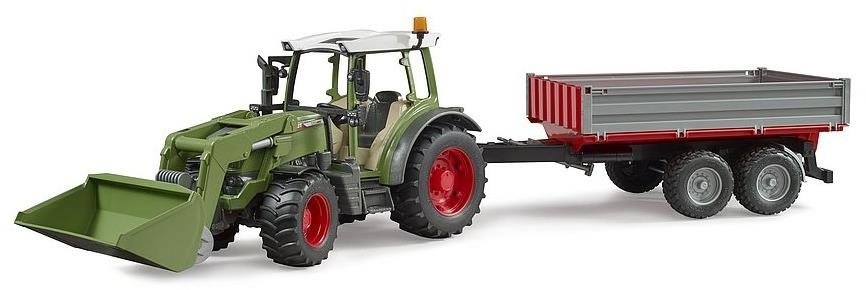 Bruder 2182 Traktor Fendt Vario 211 s čelným nakladačom a sklápacím...