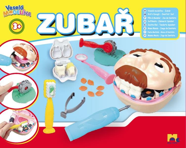 Mac Toys Veselá modelovacia hmota Zubár Modelovacia hmota