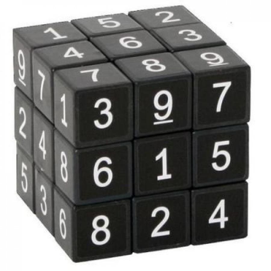 MDS Rubikova kocka Sudoku 5,5 × 5,5 × 5,5 cm Hlavolam