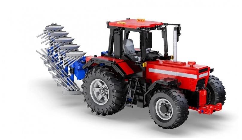 CADA RC Stavebnica RC Traktor s pluhom 1675 dielikov RC traktor na...