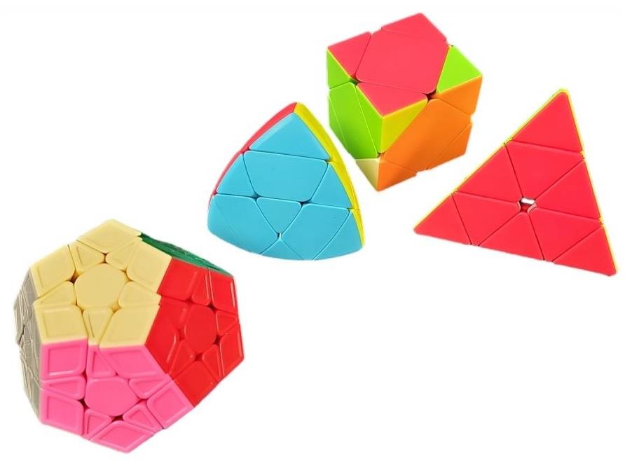 Leventi Rubikove kocky QiYi cube darčeková súprava Hlavolam