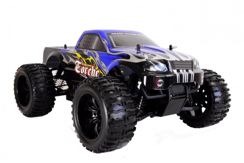 Amewi RC Auto Monster Truck Torche 1 : 10 modrý RC auto
