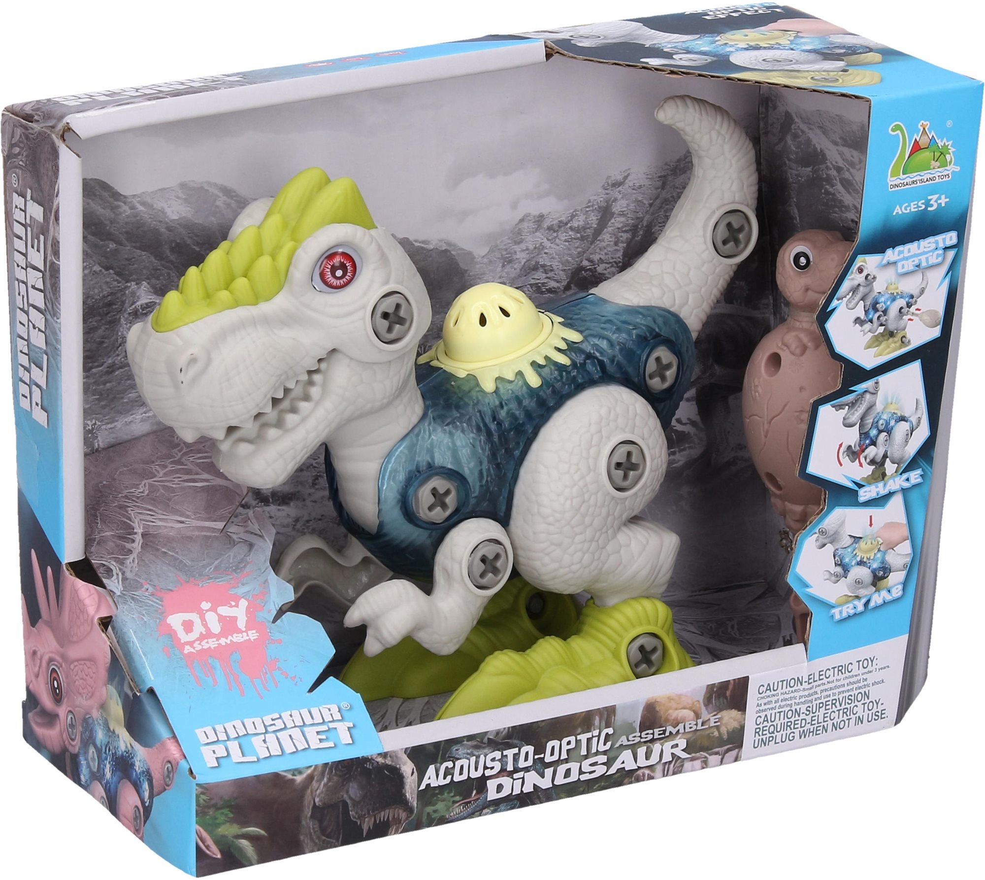 Wiky Dino šroubovací 17 cm T - Rex Šroubování pro děti